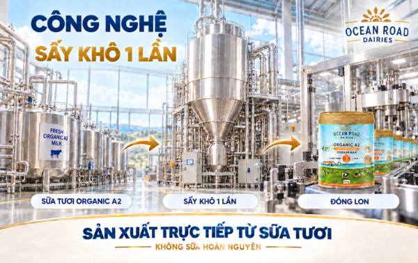 Công nghệ sấy một lần là gì? Từ sữa tươi đến sữa bột, xử lý nhiệt tạo nên khác biệt gì?