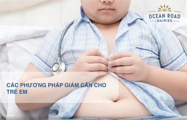Các phương pháp giảm cân cho trẻ em