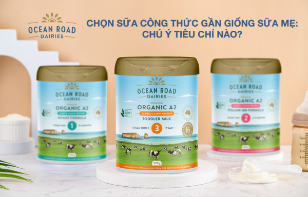 Chọn sữa công thức gần giống sữa mẹ: Chú ý tiêu chí nào?