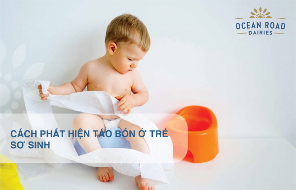 Cách phát hiện táo bón ở trẻ sơ sinh