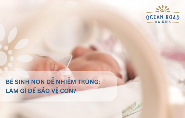 Bé sinh non dễ nhiễm trùng: Làm gì để bảo vệ con?