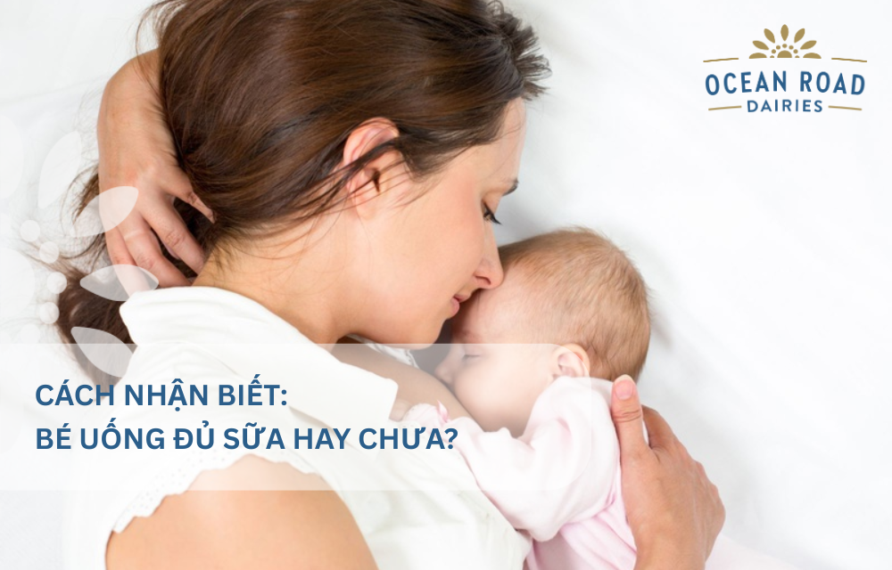 Cách nhận biết bé bú đủ sữa hay chưa? Dấu hiệu chuẩn cha mẹ cần biết